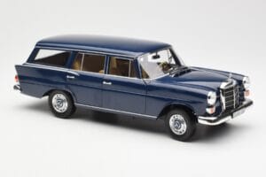 Mercedes 200 Universal W115 ブルー Norev 1:18 183599 メタル - 画像 6/8