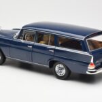Mercedes 200 Universal W115 ブルー Norev 1:18 - image 7 of 8