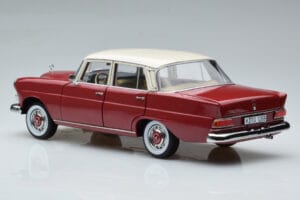 Mercedes 200 W110 レッド Norev 1:18 183706 メタル - 画像 7/7