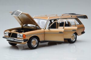 Mercedes 200T S123 ベージュ Norev 1:18 183738 メタル - 画像 2/9
