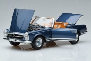 Mercedes 230 SL W113 パゴダ ブルー リミテッドエディション Norev 1:18 183767 メタル - 画像 2/8