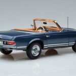 Mercedes 230 SL W113 パゴダ ブルー リミテッドエディション Norev 1:18 183767 メタル - image 3 of 8
