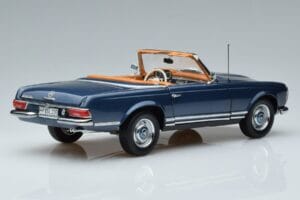 Mercedes 230 SL W113 パゴダ ブルー リミテッドエディション Norev 1:18 183767 メタル - 画像 3/8