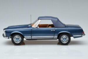Mercedes 230 SL W113 パゴダ ブルー リミテッドエディション Norev 1:18 183767 メタル - 画像 4/8