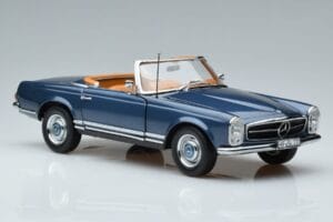 Mercedes 230 SL W113 パゴダ ブルー リミテッドエディション Norev 1:18 183767 メタル - 画像 6/8