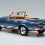 Mercedes 230 SL W113 パゴダ ブルー リミテッドエディション Norev 1:18 183767 メタル - image 7 of 8