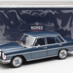 Mercedes 280 SE W108 ダークブルー メタリック Norev 1:18 - image 8 of 8