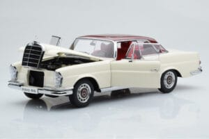 Mercedes 280 SE W108 ホワイト AUTOart 1:18 76287 メタル - 画像 2/8