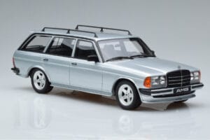 Mercedes 280 TE AMG S123 シルバー Otto 1:18 OT246 レジン - 画像 4/6