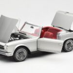 Mercedes 280 SL W113 パゴダ シルバー Schuco 1:18 - image 2 of 8