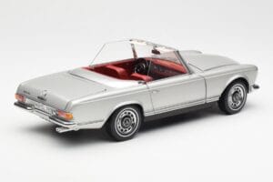 Mercedes 280 SL W113 パゴダ シルバー Schuco 1:18 450035000 メタル - 画像 3/8