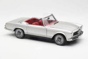 Mercedes 280 SL W113 パゴダ シルバー Schuco 1:18 450035000 メタル - 画像 6/8