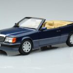 Mercedes 300 CE-24 A124 カブリオレ Nautical ブルー リミテッドエディション Norev 1:18 183879 メタル