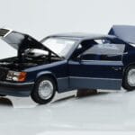 Mercedes 300 CE-24 C124 Coupe Nautical ブルー リミテッドエディション Norev 1:18 183882 メタル - image 2 of 7