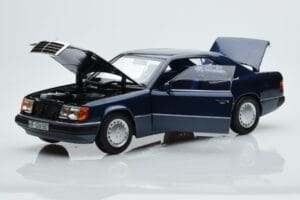 Mercedes 300 CE-24 C124 Coupe Nautical ブルー リミテッドエディション Norev 1:18 183882 メタル - 画像 2/7