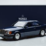 Mercedes 300 CE-24 C124 Coupe Nautical ブルー リミテッドエディション Norev 1:18 183882 メタル - image 7 of 7