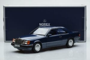 Mercedes 300 CE-24 C124 Coupe Nautical ブルー リミテッドエディション Norev 1:18 183882 メタル - 画像 7/7