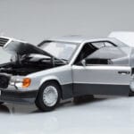 Mercedes 300 CE-24 C124 Coupe シルバー Norev 1:18 183880 メタル - image 2 of 7