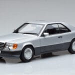 Mercedes 300 CE-24 C124 Coupe シルバー Norev 1:18 183880 メタル