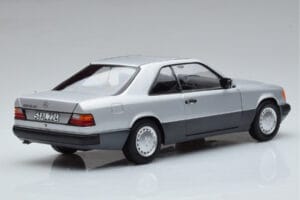 Mercedes 300 CE-24 C124 Coupe シルバー Norev 1:18 183880 メタル - 画像 3/7