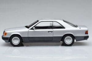 Mercedes 300 CE-24 C124 Coupe シルバー Norev 1:18 183880 メタル - 画像 4/7