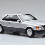 Mercedes 300 CE-24 C124 Coupe シルバー Norev 1:18 183880 メタル - image 5 of 7