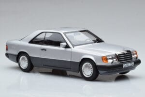 Mercedes 300 CE-24 C124 Coupe シルバー Norev 1:18 183880 メタル - 画像 5/7