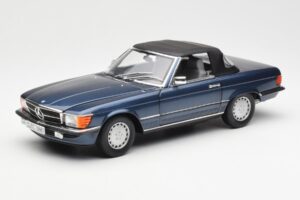 Mercedes 300 SL R107 ノーティカルブルー Norev 1:18