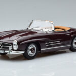 Mercedes 300 SL W198 Roadster レッド Norev 1:18