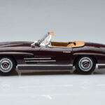 Mercedes 300 SL W198 Roadster レッド Norev 1:18 - image 5 of 8