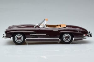 Mercedes 300 SL W198 Roadster レッド Norev 1:18 183891 メタル - 画像 5/8