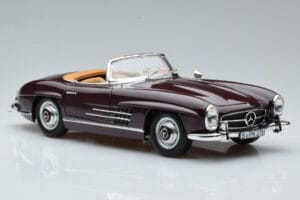 Mercedes 300 SL W198 Roadster レッド Norev 1:18 183891 メタル - 画像 6/8