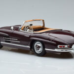 Mercedes 300 SL W198 Roadster レッド Norev 1:18 - image 7 of 8