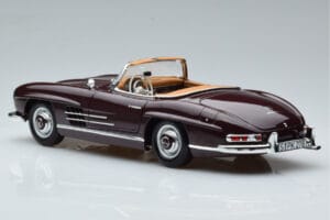 Mercedes 300 SL W198 Roadster レッド Norev 1:18 183891 メタル - 画像 7/8