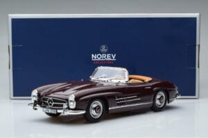 Mercedes 300 SL W198 Roadster レッド Norev 1:18 183891 メタル - 画像 8/8