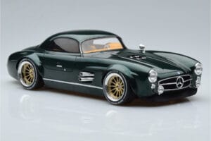 Mercedes 300 SL Speedster Hard Top By S-Klub グリーン GT Spirit 1:18 GT872 レジン - 画像 4/6