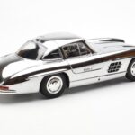 Mercedes 300 SL W198 クローム Minichamps 1:18 - image 3 of 8
