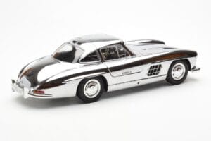 Mercedes 300 SL W198 クローム Minichamps 1:18 B66040645 メタル - 画像 3/8
