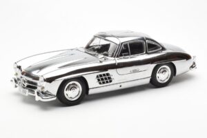 Mercedes 300 SL W198 クローム Minichamps 1:18