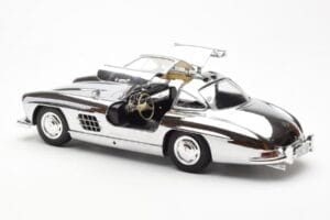 Mercedes 300 SL W198 クローム Minichamps 1:18 B66040645 メタル - 画像 5/8