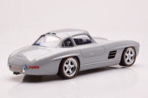 Mercedes 300 SL W198 Gullwing By S-Klub グレー GT Spirit 1:18 GT418 レジン - 画像 2/6