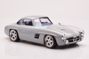 Mercedes 300 SL W198 Gullwing By S-Klub グレー GT Spirit 1:18 GT418 レジン - 画像 4/6