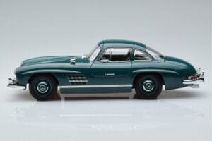 Mercedes 300 SL W198 Gullwing グリーン Norev 1:18 183851 メタル - 画像 4/7