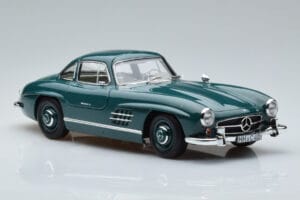 Mercedes 300 SL W198 Gullwing グリーン Norev 1:18 183851 メタル - 画像 5/7