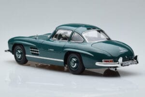 Mercedes 300 SL W198 Gullwing グリーン Norev 1:18 183851 メタル - 画像 6/7