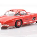 Mercedes 300 SL W198 Gullwing レッド Minichamps 1:18 - image 3 of 8