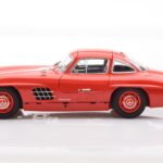 Mercedes 300 SL W198 Gullwing レッド Minichamps 1:18 - image 4 of 8