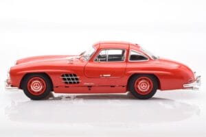 Mercedes 300 SL W198 Gullwing レッド Minichamps 1:18 110037211 メタル - 画像 4/8