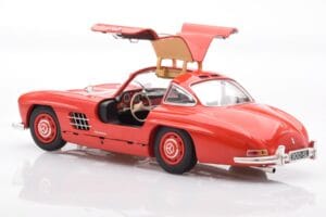 Mercedes 300 SL W198 Gullwing レッド Minichamps 1:18 110037211 メタル - 画像 5/8