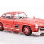 Mercedes 300 SL W198 Gullwing レッド Minichamps 1:18 - image 6 of 8